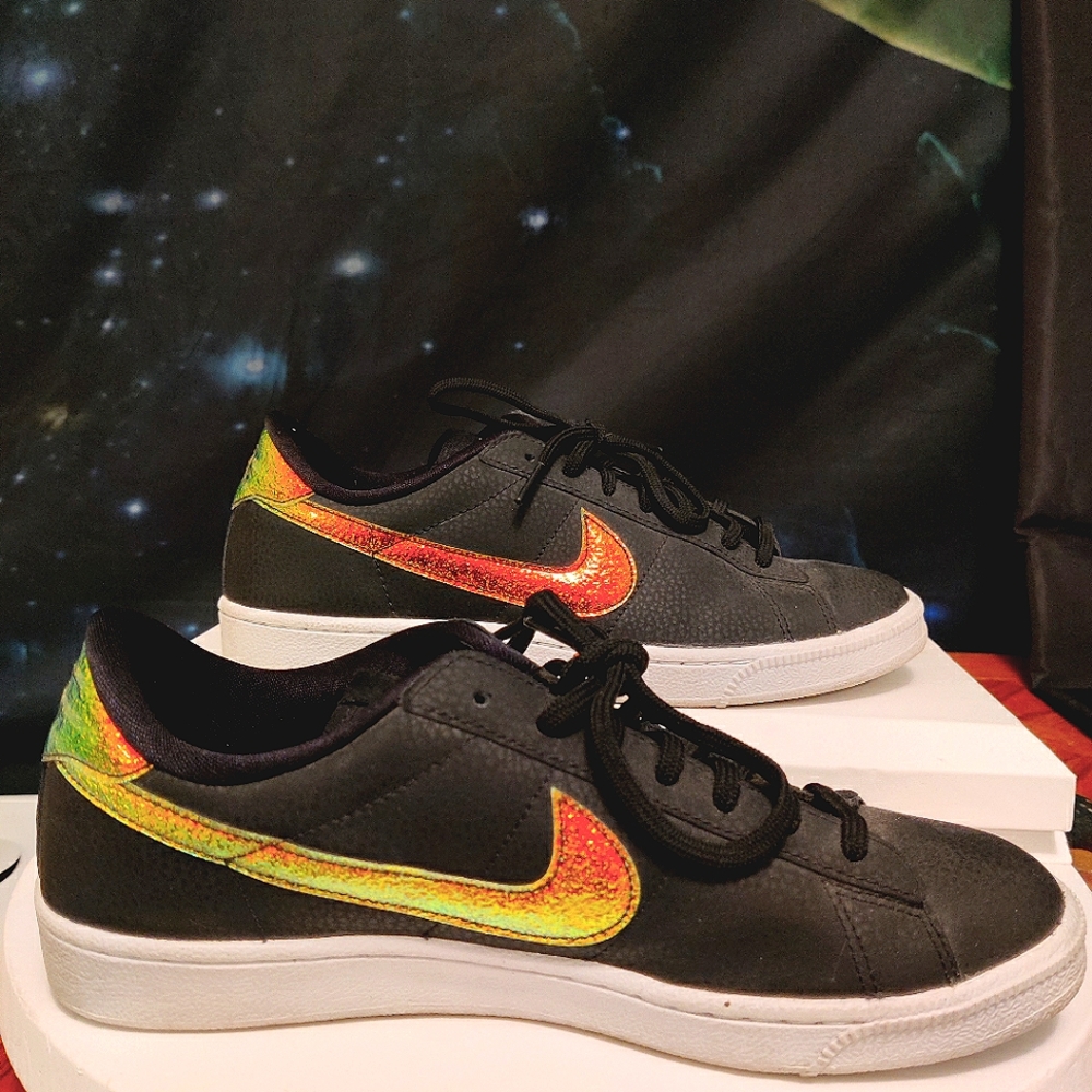 Nike iridescent air force 1 low sneakers